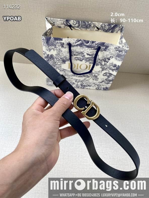 Dior Belt 20mmX90-110cm 8L03