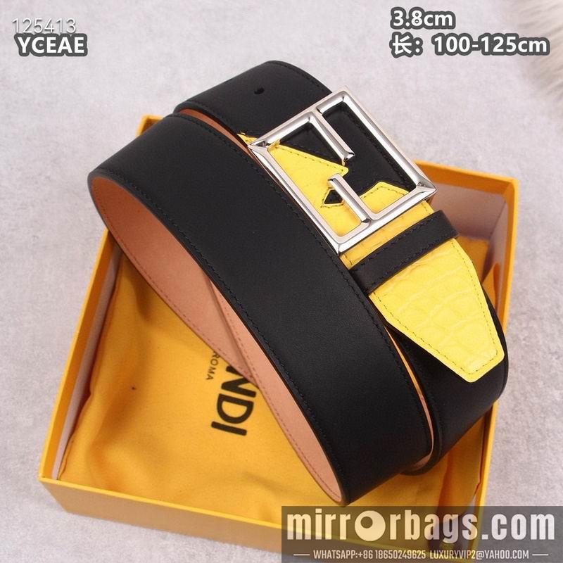 Fendi belt 38mmX100-125cm 8L20
