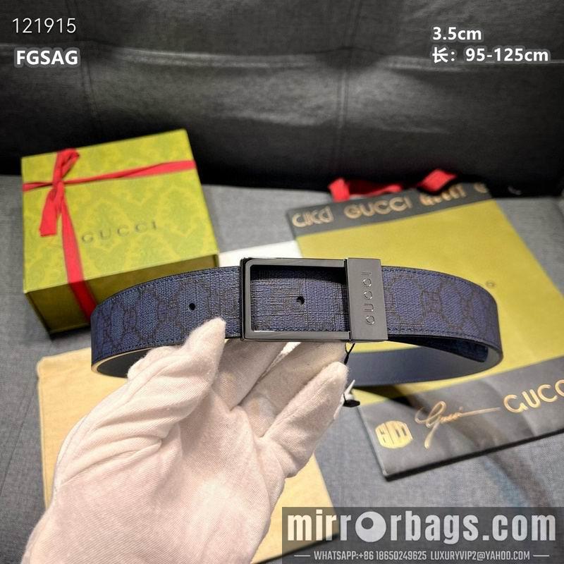 Gucci belt 35mmX95-125cm 8L01