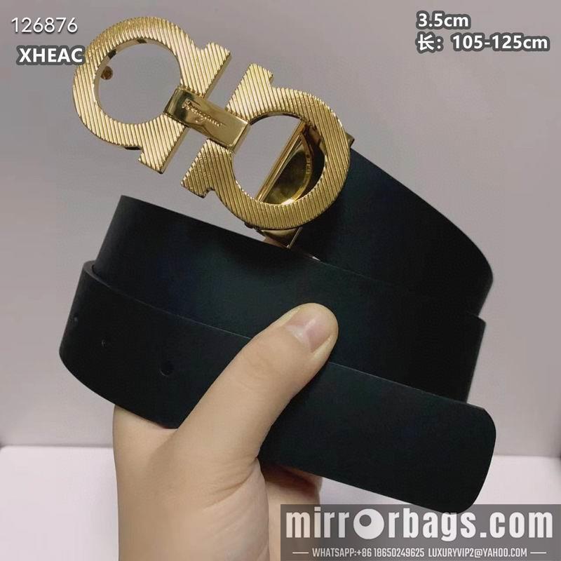 Ferragamo belt 35mmX105-125cm 8L108