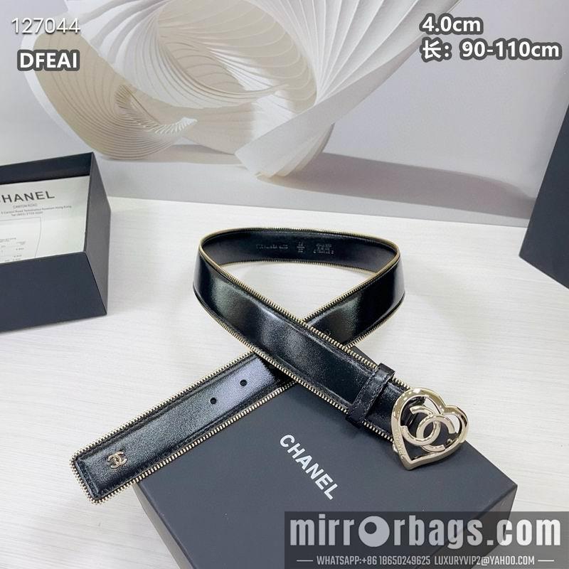 Chanel belt 40mmX90-115cm 8L04