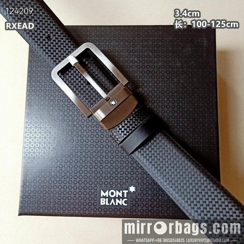 Montblanc belt 34mmX100-125cm 8L07