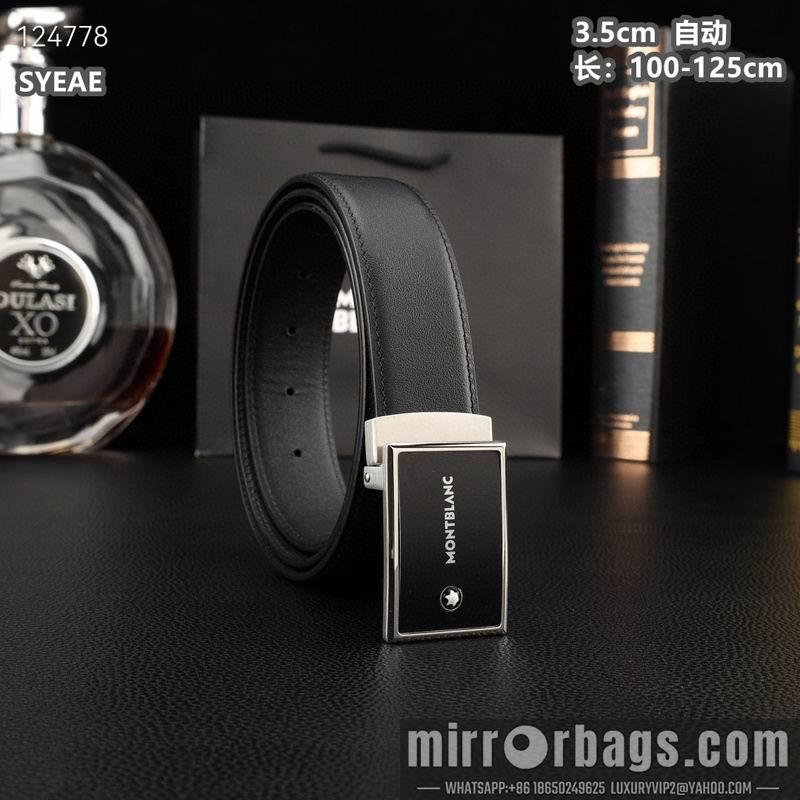 Montlanc belt 35mmX100-125cm 8L36