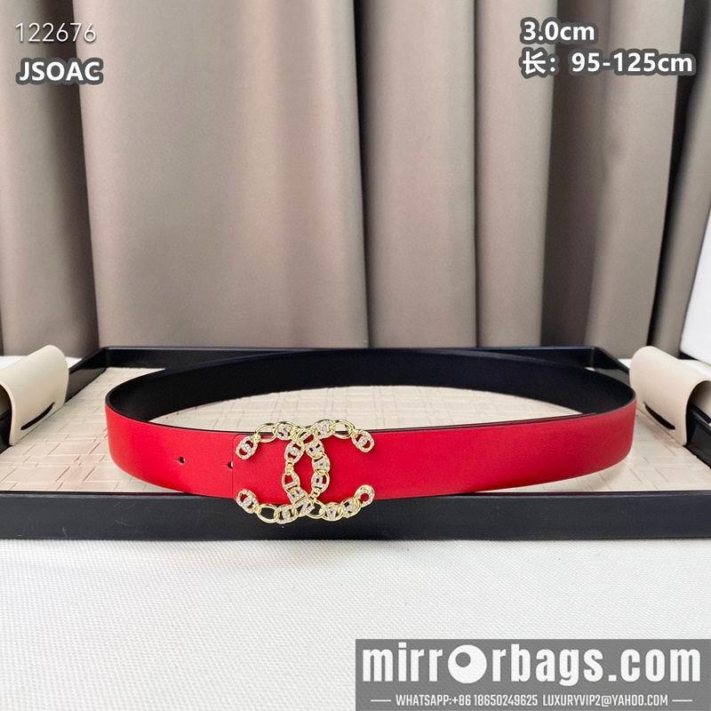 Chanel belt 30mmX95-125cm 8L28