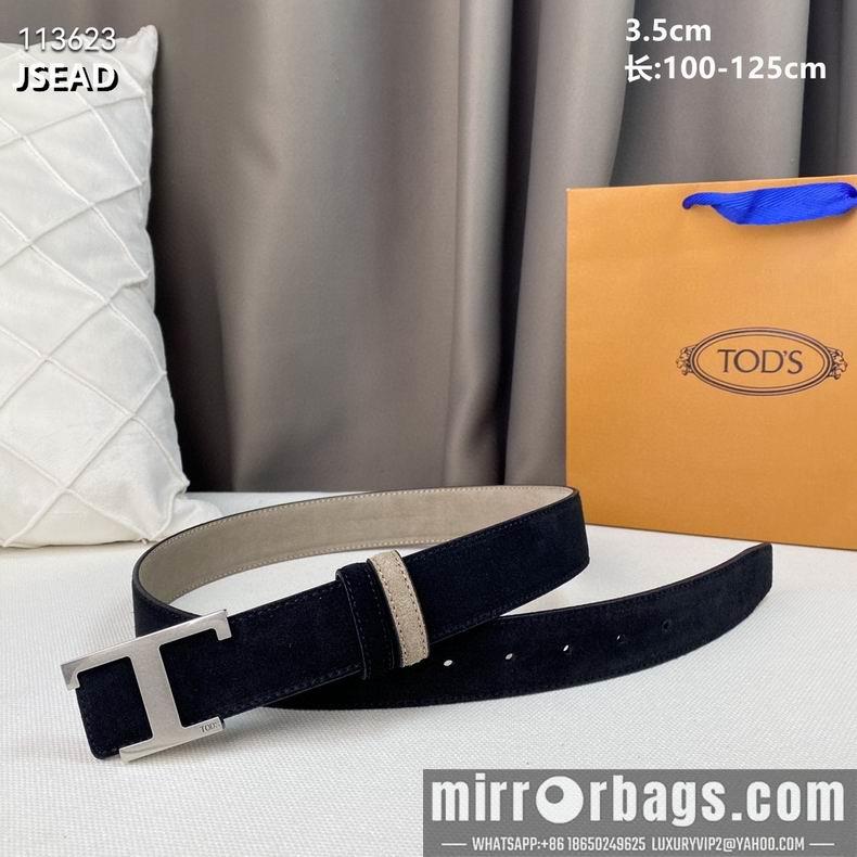 Tod's belt 35mmX100-125cm 8L082504