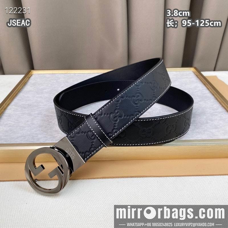 Gucci belt 38mmX95-125cm 8L30