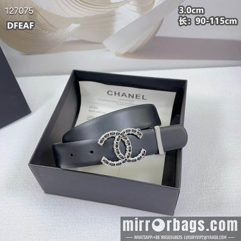 Chanel belt 30mmX90-115cm 8L37