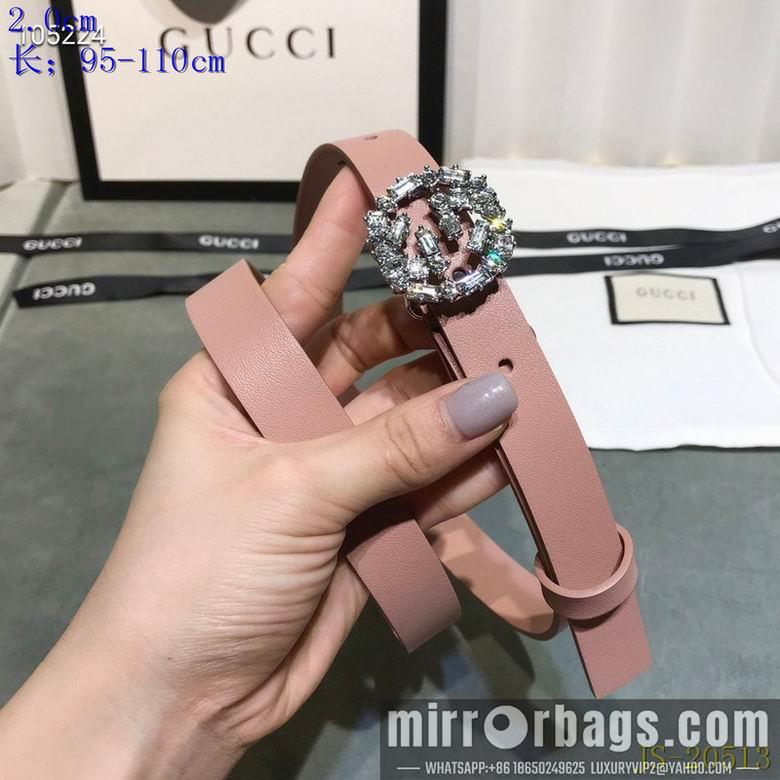 Gucci belt 20mm 95-110cm 8L03
