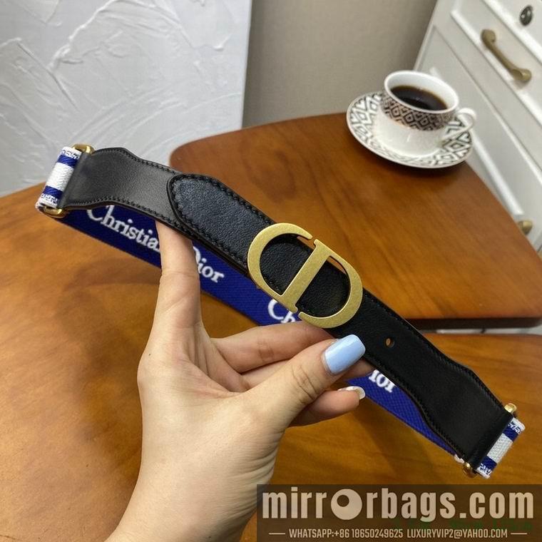 Dior belt 35mmX95-125cm 7D02