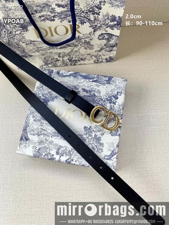 Dior Belt 20mmX90-110cm 8L03