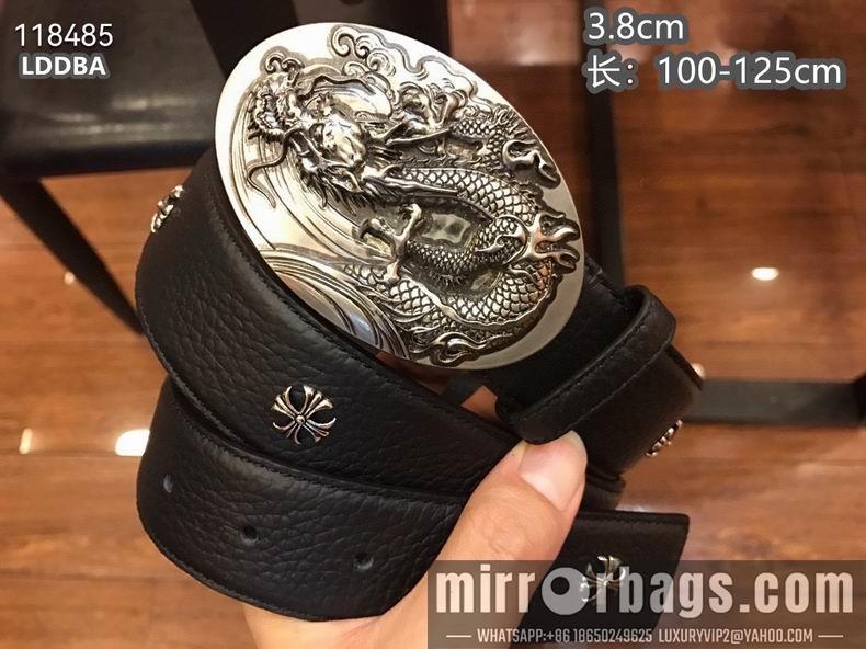 Chrome Hearts belt 38mmX100-125cm 8L12