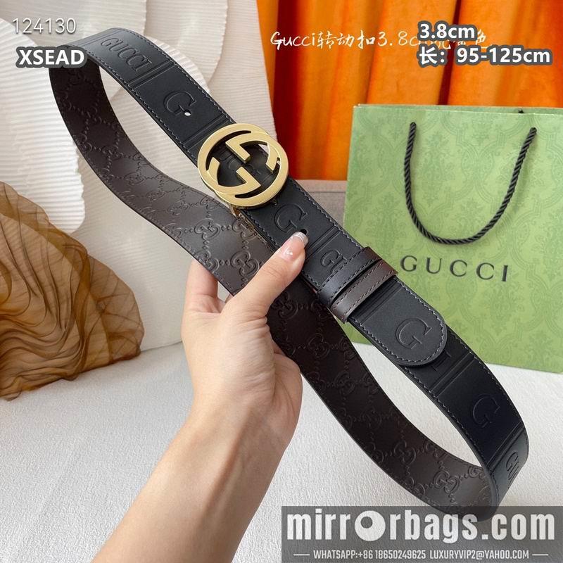 Gucci belt 38mmX95-125cm 8L07
