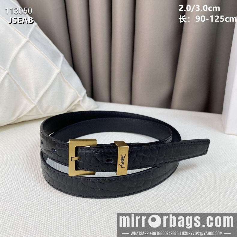 YSL belt 20 30mmX90-125cm 8L02