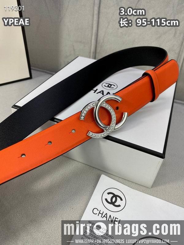 Chanel belt 30mmX95-115cm 8L040803