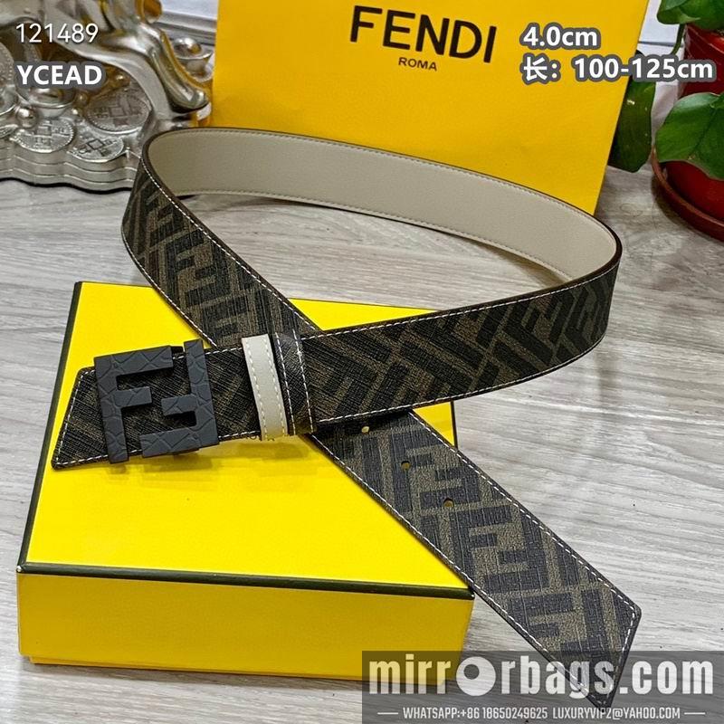 Fendi belt 40mmX100-125cm 8L123