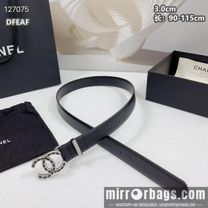 Chanel belt 30mmX90-115cm 8L37