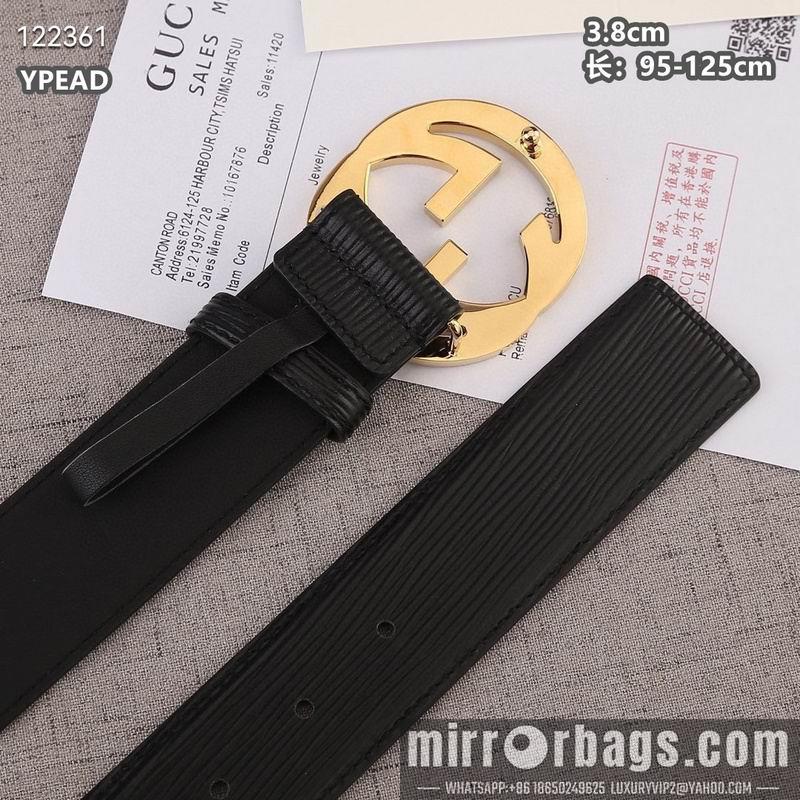 Gucci belt 38mmX95-125cm 8L24