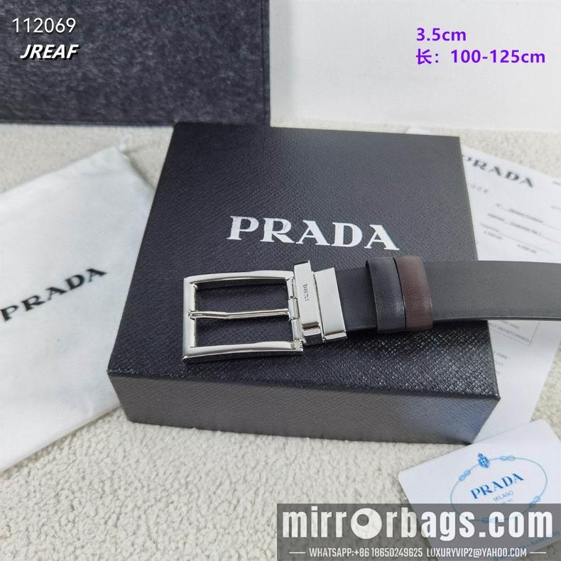 Prada belt 35mmX100-125cm 8L06