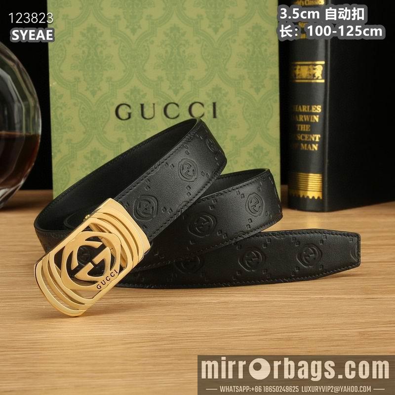 Gucci belt 35mmX100-125cm 8L45