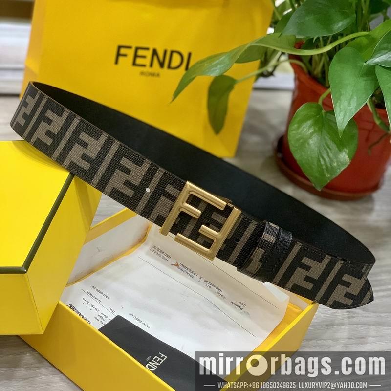 Fendi belt 40mmX95-125cm 7D13
