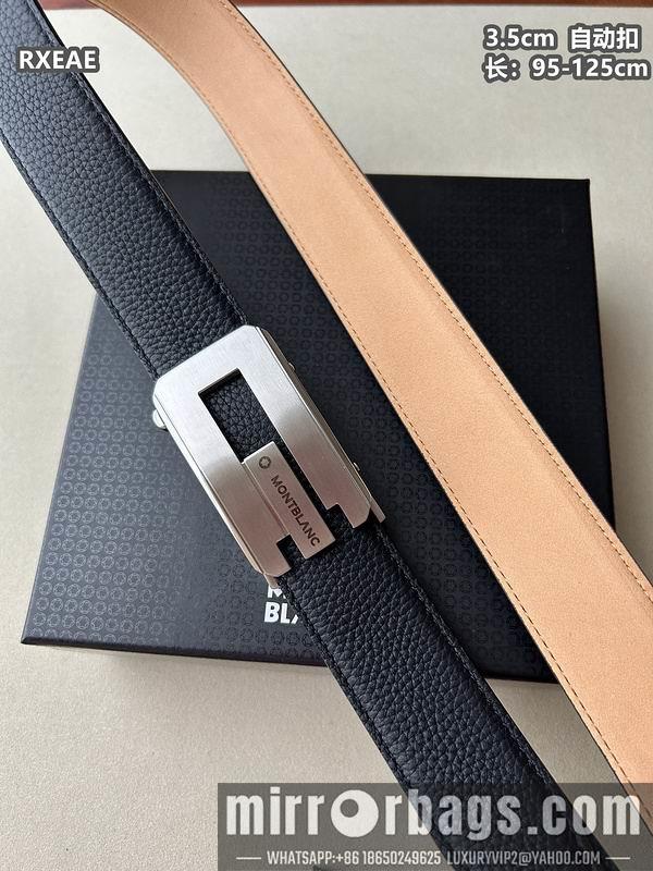 Montlanc belt 35mmX100-125cm 8L75