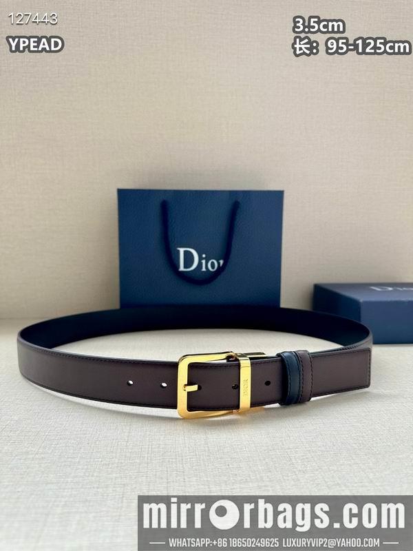 Dior belt 35mmX95-125cm 8L34