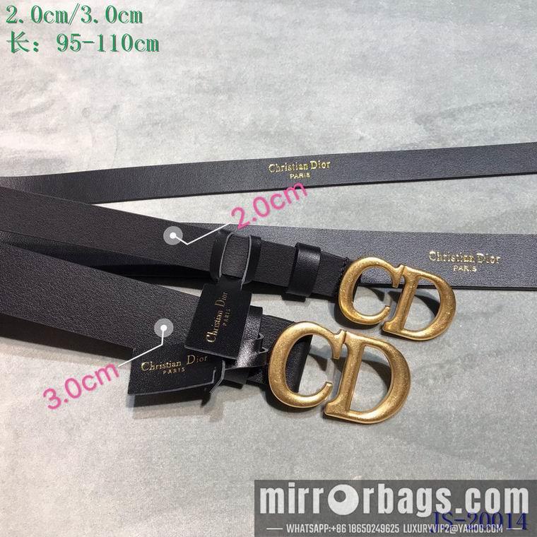 Dior Belt 20mmX95-110cm 8L10