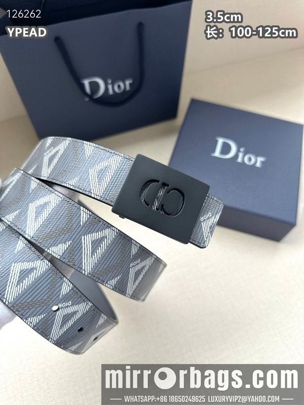 Dior belt 35mmX100-125cm 8L28