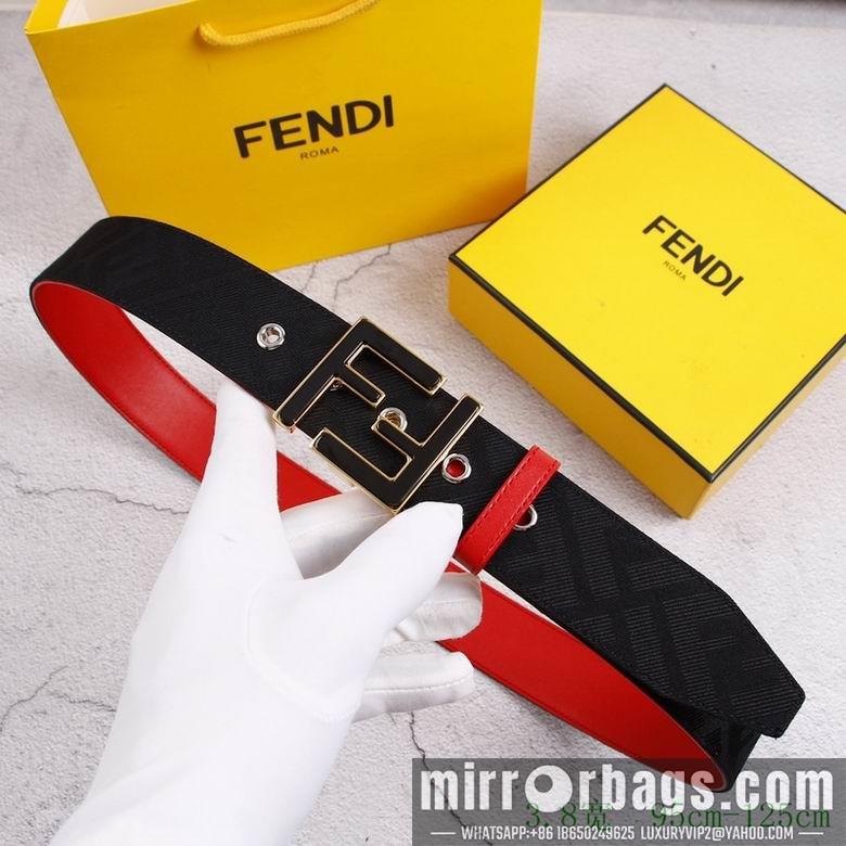 Fendi Belt 38mmX95-125cm 7D119