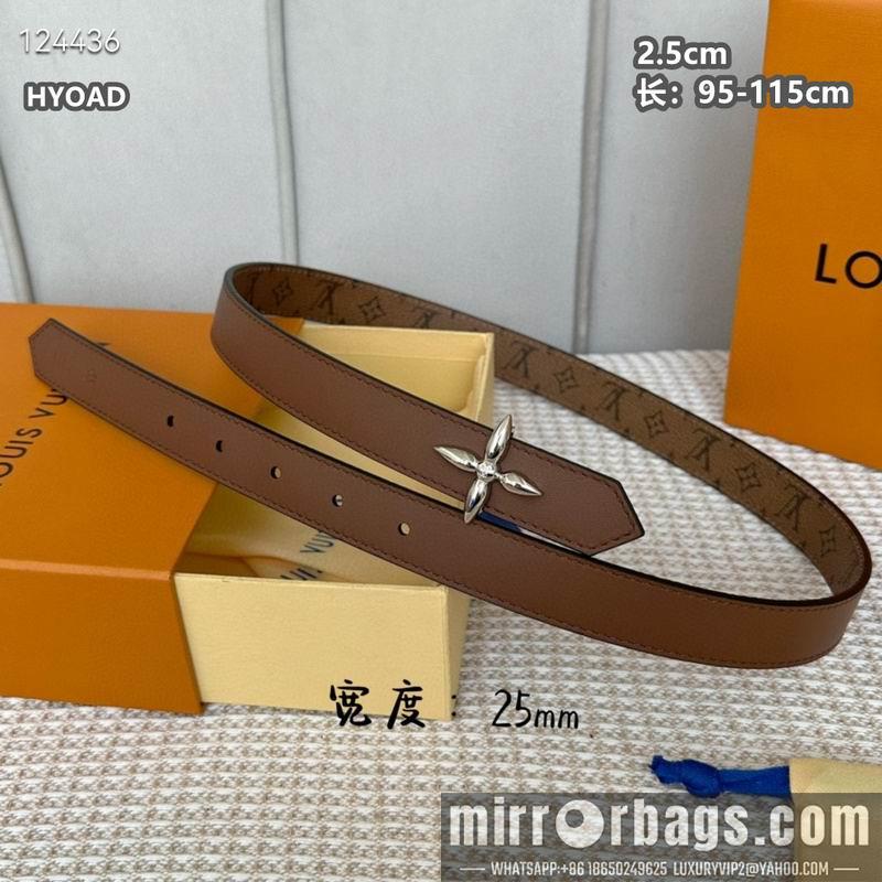 LV belt 25mmX95-115cm 8L14
