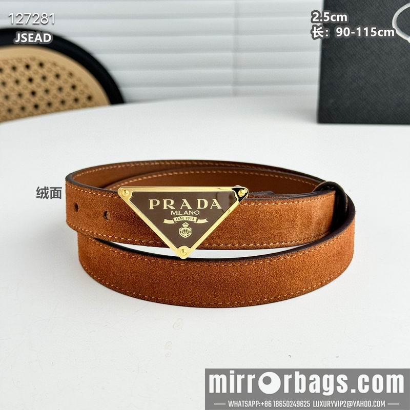 Prada belt 25mmX90-115cm 8L02