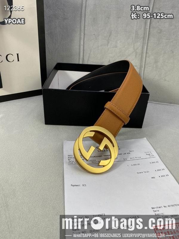 Gucci belt 38mmX95-125cm 8L22