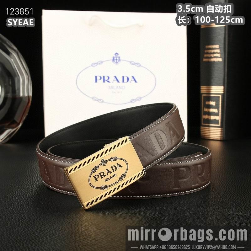 Prada belt 35mmX100-125cm 8L57