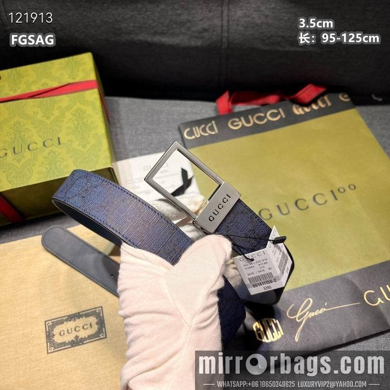 Gucci belt 35mmX95-125cm 8L01