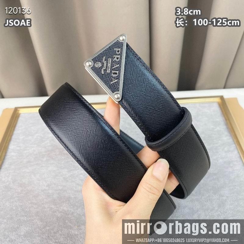 Prada belt 38mmX100-125cm 8L072001