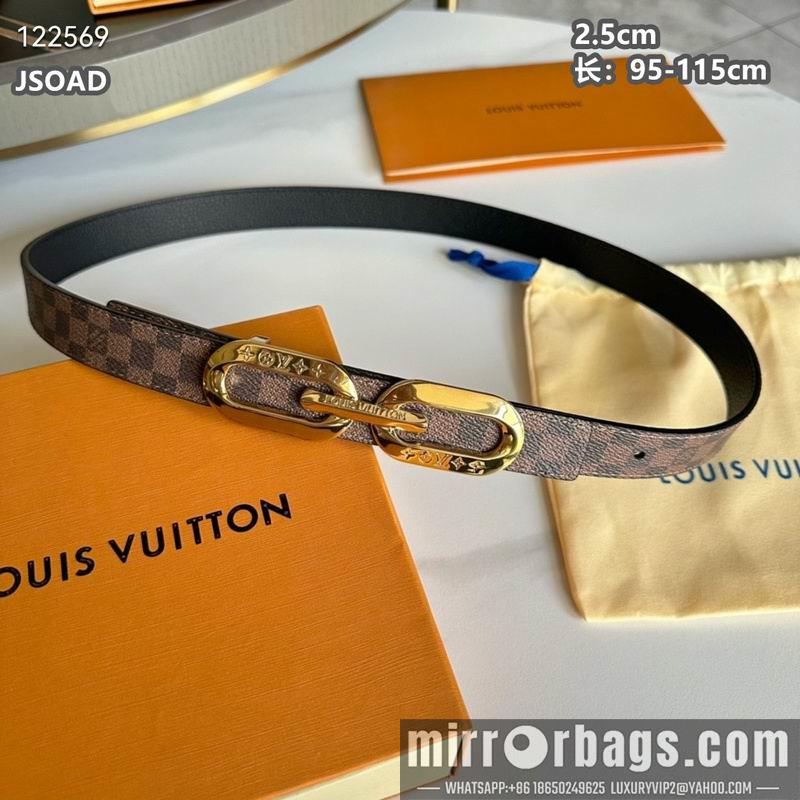 LV belt 25mmX95-115cm 8L16