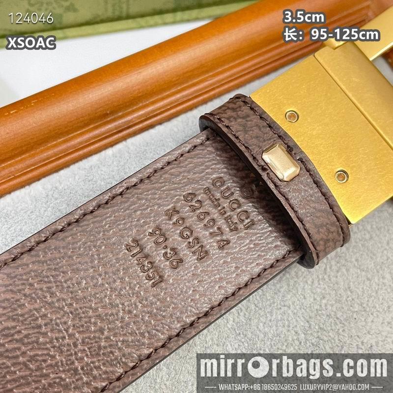 Gucci belt 35mmX95-125cm 8L10