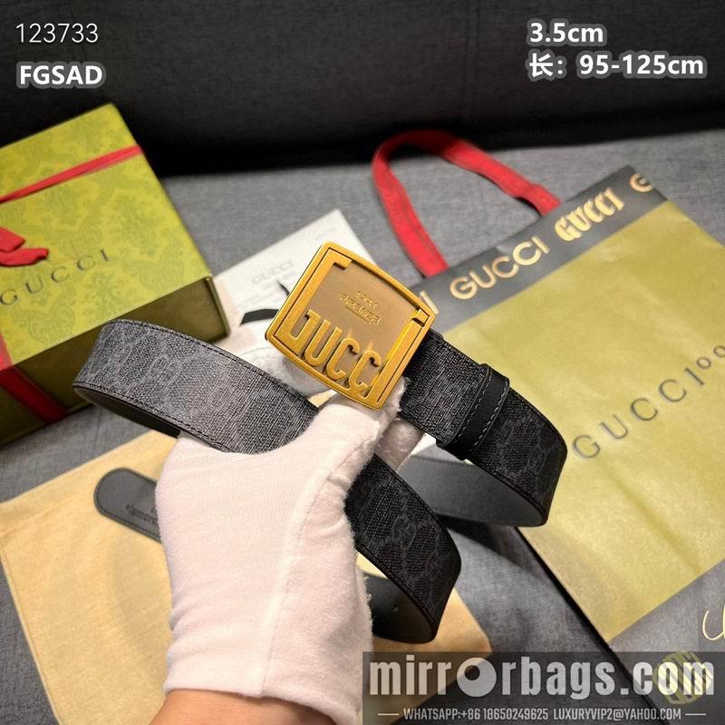 Gucci belt 35mmX95-125cm 8L06
