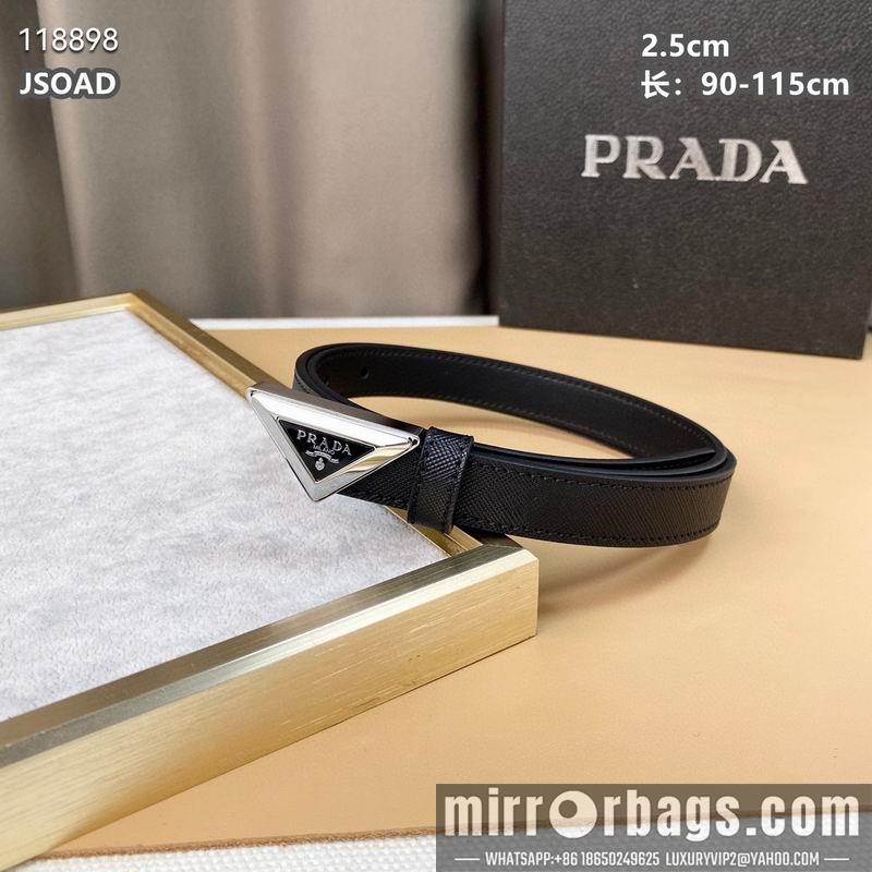Prada belt 25mmX90-115cm 8L040801