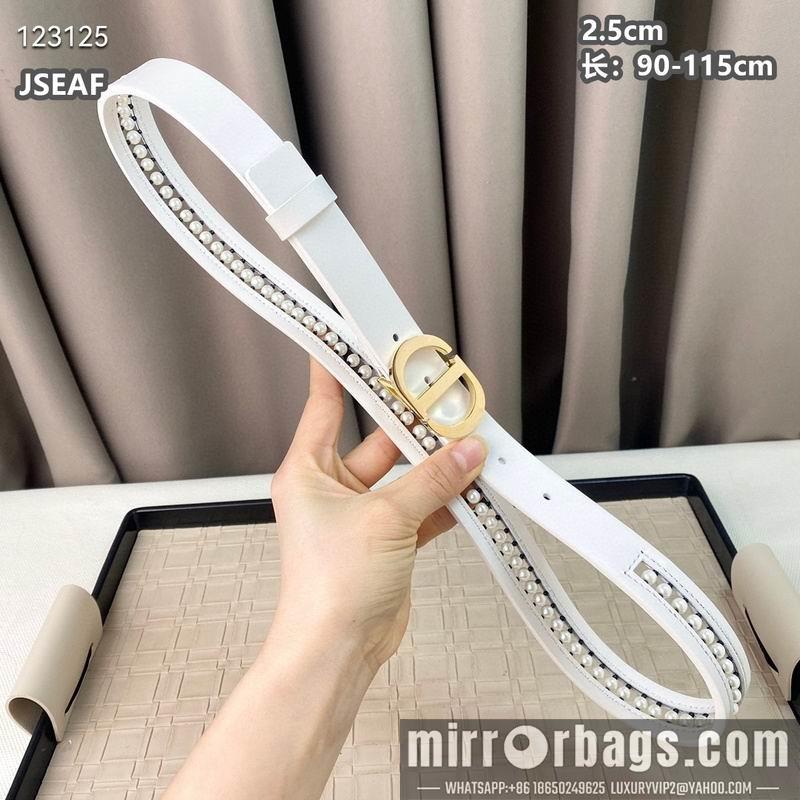 Dior belt 25mmX90-115cm 8L03