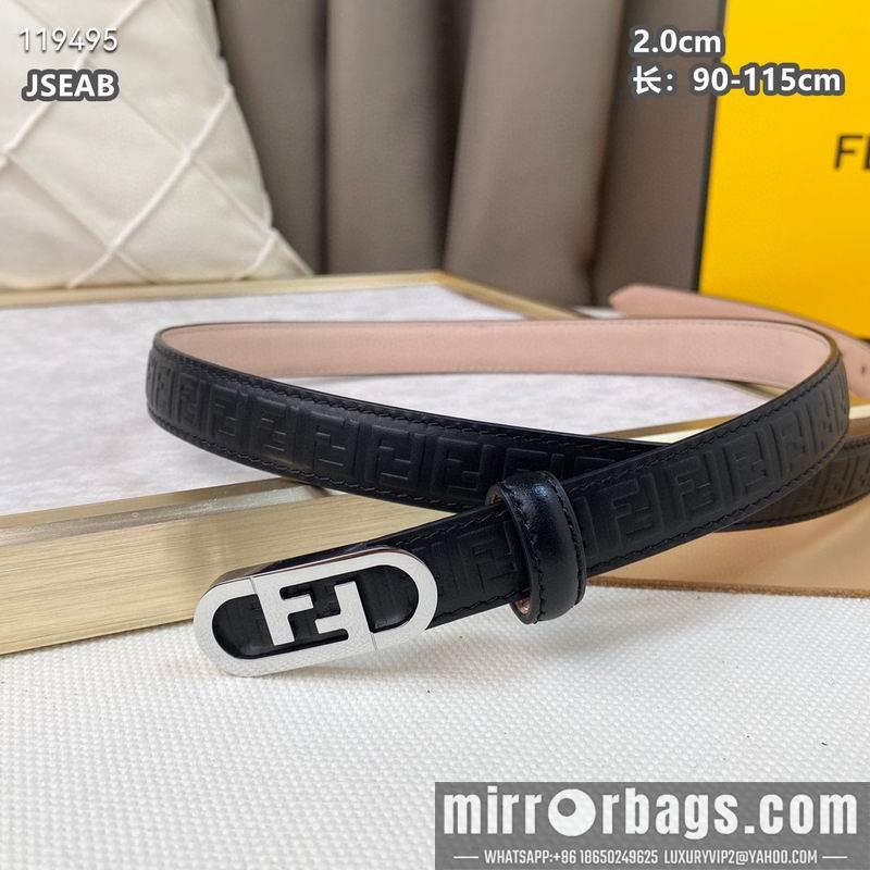 Fendi belt 20mmX90-115cm 8L040801