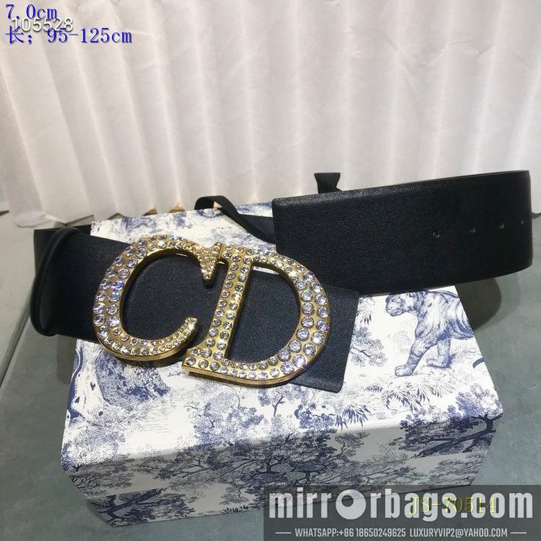Dior Belt 70mm 95-125cm 8L03
