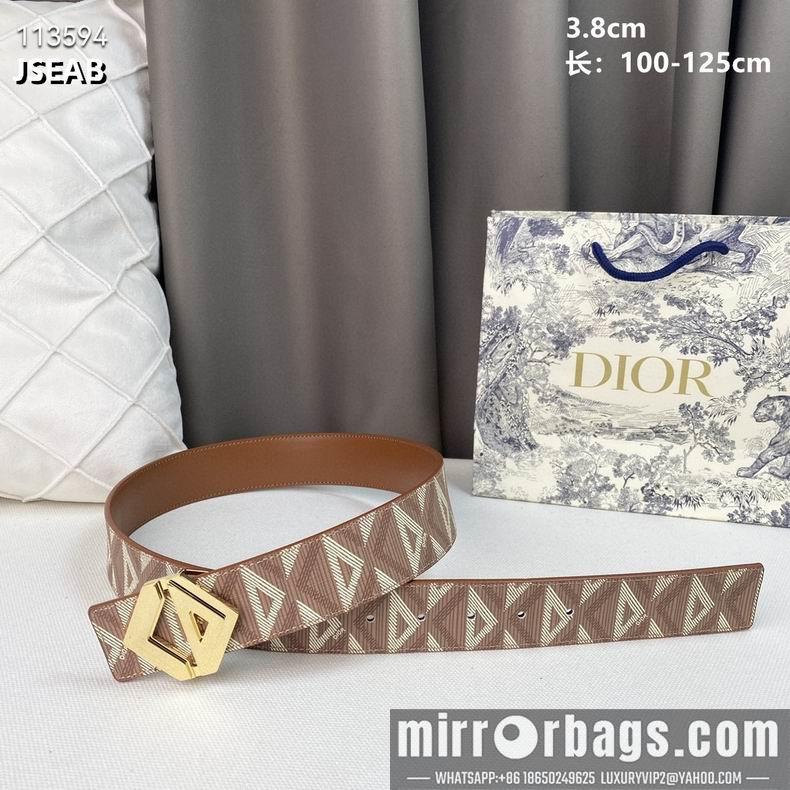 Dior belt 38mmX100-125cm 8L02