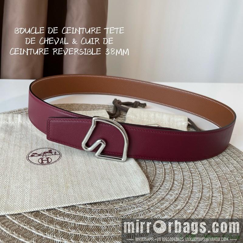 Hermes Belt 38mmX95-125cm 7D51