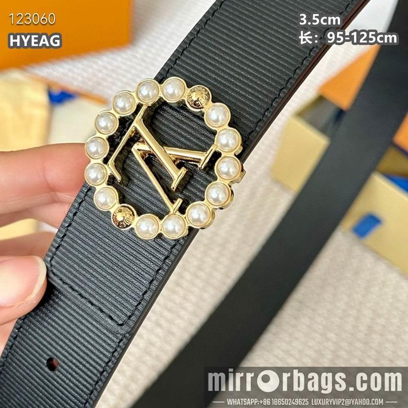 LV belt 35mmX95-125cm 8L01