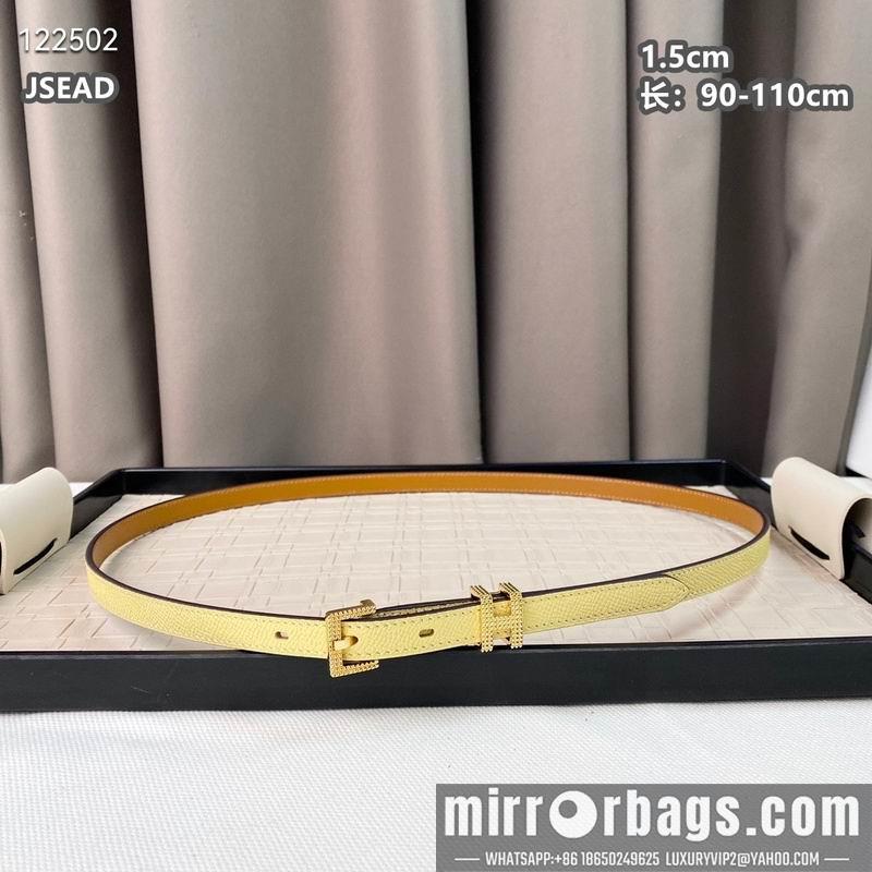 Hermes belt 15mmX90-110cm 8L01