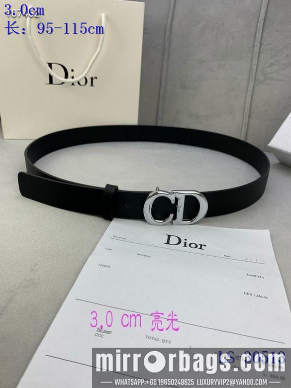 Dior Belt 30mm 95-115cm 8L05
