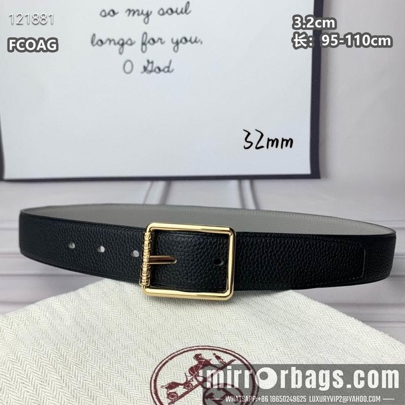 Hermes belt 32mmX95-110cm 8L26