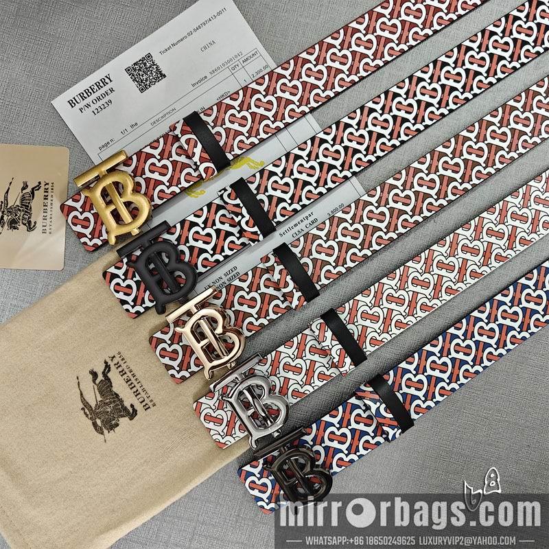 Burberry belt 38mmX90-125cm lb09