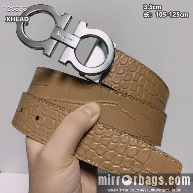 Ferragamo belt 35mmX105-125cm 8L111